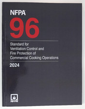 NFPA 96 2024 Standard for Ventilation Control...