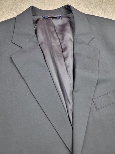 Brooks Brothers giacca tuta uomo 42R lana navy Brooksease due bottoni made USA - Foto 2 di 24