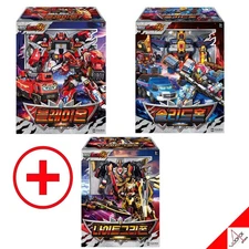 Metal Cardbot W Season3 BLAION + SOLIDHORN + NIGHTGRIFFON Fell Set Kids Toy