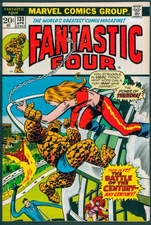 Fantastic Four 133 VF- 7.5 Marvel 1973