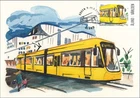 Streetcar Tram Essen Germany Stamp Exhibition Aland Finland FDC Maxi Card 2019