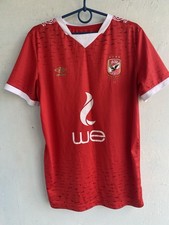 AL AHLY EGYPT 2019 2020 HOME FOOTBALL JERSEY UMBRO L SHIRT SOCCER MEN RED