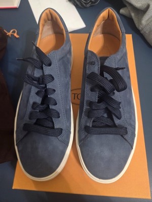 Tod's mens cassetta nubuck sneakers size 10 US