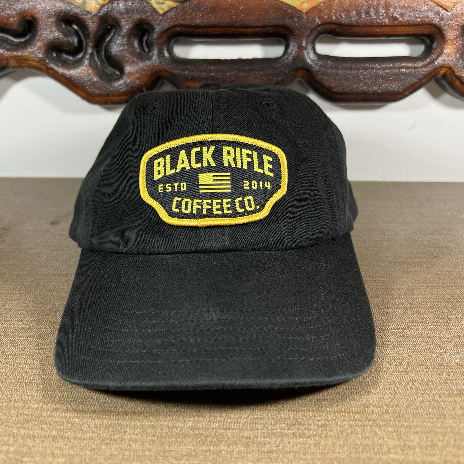 Black Rifle Coffee Company Hat Mens Patch Richardson R55 100% Cotton Strapback
