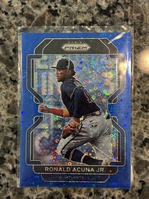 2022 Prizm Blue Disco Prizm #245 Ronald Acuna 15/199