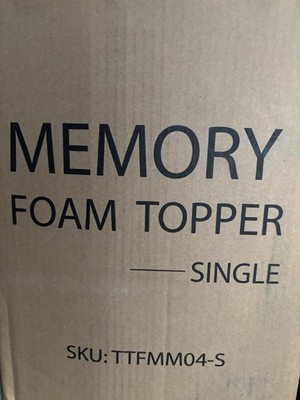Memory Foam Topper