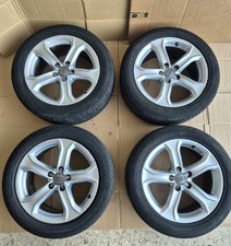 SET DI CERCHI E GOMME AUDI A5/S5 8T0601025BQ R17 7.5Jx17H2 ET 28