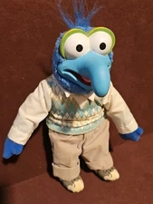  RARE Jim Jenson Direct Gonzo 12” Muppet Plush Toy 1989 Hard Plastic Face