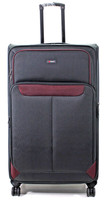 29 Inch LARGE 8 Wheel Suitcase Soft Shell Luggage Case Lightweight Expandable