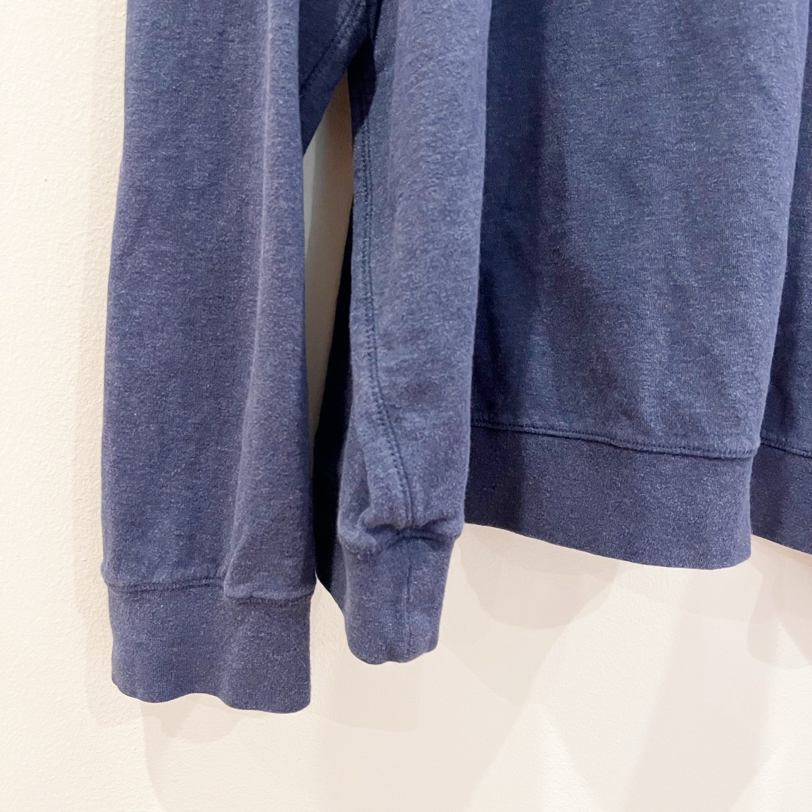 Ralph Lauren Polo Felpa Uomo 4XB Blu 1 4 Zip Pony Logo Classico Preppy