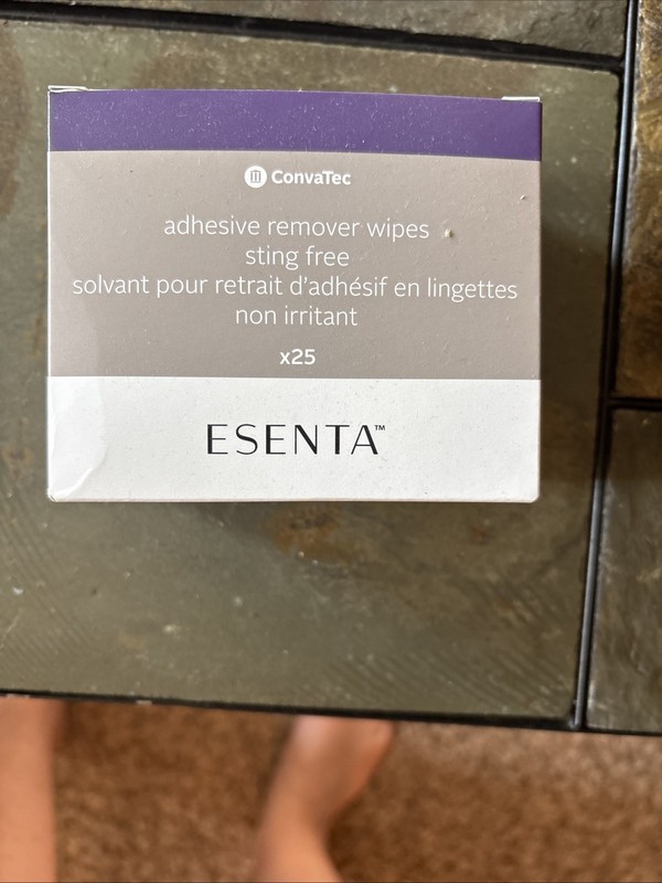 ConvaTec Adhesive Remover Wipes 25ct Box.  Lot Of 10 Boxes