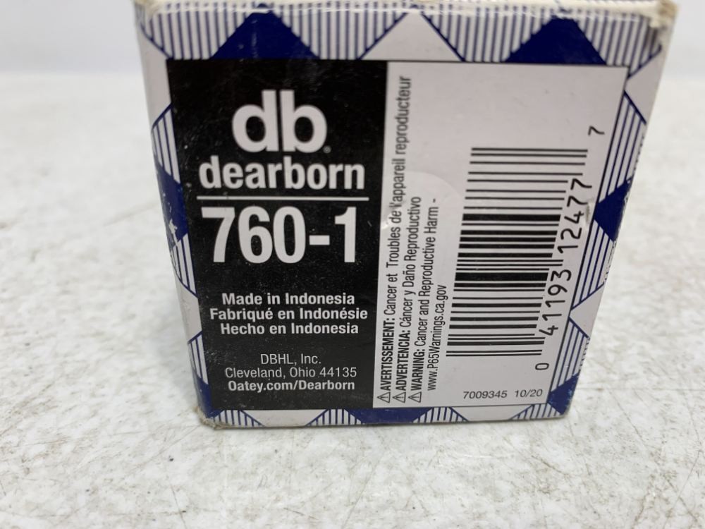 Dearborn 760-1 Grid Drain 1-1/4" Brass Chrome Plated
