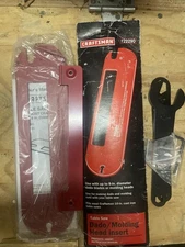 Craftsman Table Saw Dado Molding Head Throat Plate Insert & Instructions 9-22290