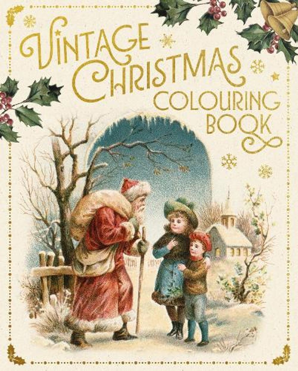 Vintage Christmas Colouring Book - Image 6