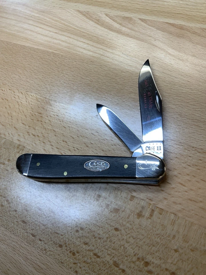 NAVAJA DE BOLSILLO CASE XX 2021 CLUB CCC REGULAR MADERA ÉBANO CABEZA DE COBRE 7249 27696 DM Foto 4 de 4