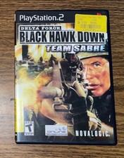 Delta Force Black Hawk Down: Team Sabre (Sony PlayStation 2, 2006) - Tested