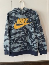 Nike Blue Camo Sweatshirt youth size 6