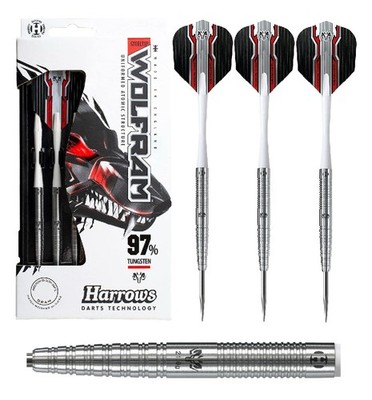 Harrows Darts Wolfram 97% 21g 22g 23g 24g 25g 26g (Steel Dart) Dartpfeile NEU