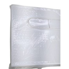 Signature Hardware SH111003FAWH Arnelle Dual Flush Actuator Plate - White