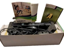 Official Microsoft Xbox 360 Kinect Motion Sensor Bar W/Box No Games
