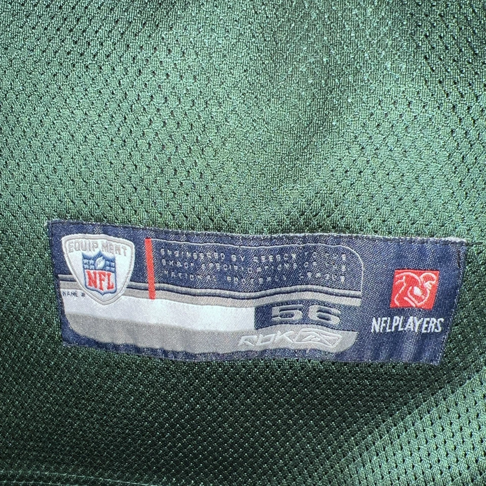 Camiseta de fútbol americano New York Jets para hombre 56 verde NFL Reebok Mark Sanchez Foto 3 de 4