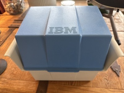 Vintage IBM Disk Storage Container 80s