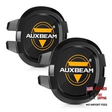Auxebam 4 inch Black Offroad Light Covers, 2Pcs LED Round Pod Cover Waterproof