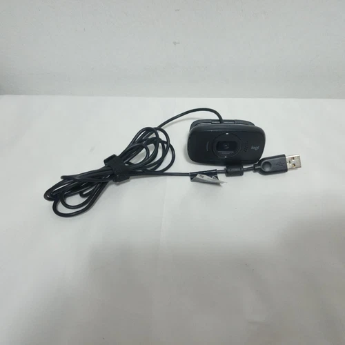 Logitech C525 720p HD Wired Webcam USB V-U0023 Foldable Auto-Focus Tested Black