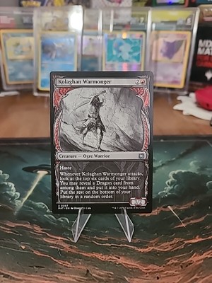 KOLAGHAN WARMONGER (SHOWCASE) March Of The Machine: The Aftermath MAT MTG