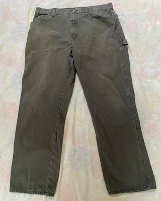 Dickies Carpenter Pants Charcoal Gray 38x31 Men s Workwear Durable Relaxed Fit
