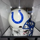 Peyton Manning Signed Vintage Colts NFL Authentic Full Size Football Helmet