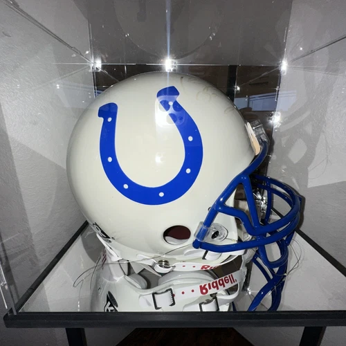 Peyton Manning Signed Vintage Colts NFL Authentic Full Size Football Helmet