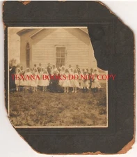 1890s Stockdale TX St Mary Catholic Church Confirmation Class CC Photo Dlugosh