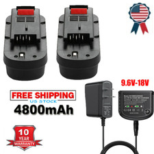 1  4Pack 18V for Black and Decker HPB18 18 Volt 4.5Ah Battery HPB18-OPE 244760-00