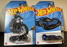 HOT WHEELS MCLAREN SOLUS GT & HONDA CB750 CAFE 1:64 SCALE