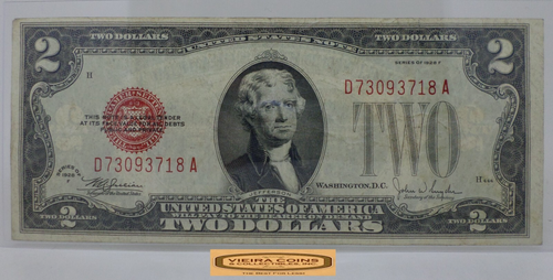 1928-F Legal Tender $2 - #P46352NQ