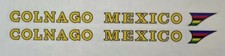 Colnago mexico chain stay decals