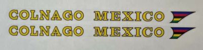 Colnago mexico chain stay decals