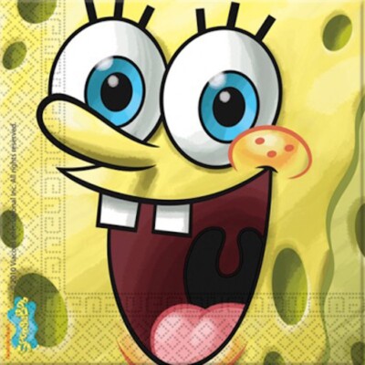 SpongeBob Squarepants  Napkins  - Children's Party Supplies