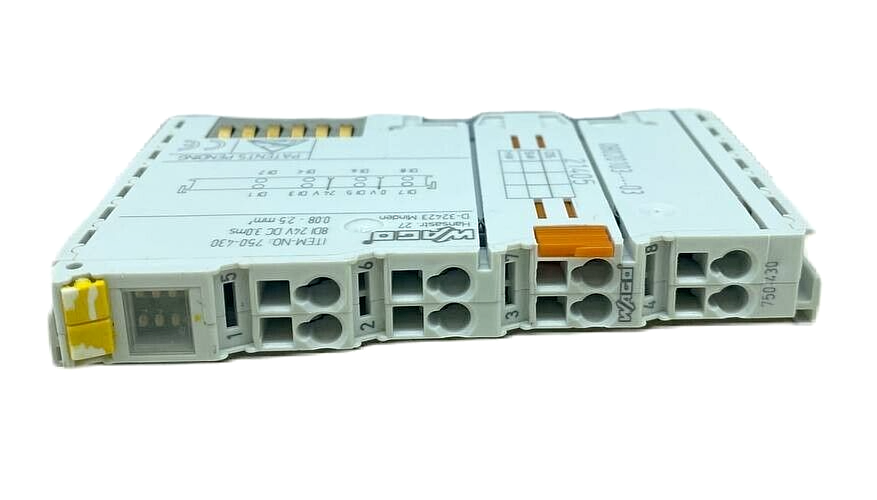 WAGO 750-430/040-000 PLC Modules I/O Module 8 Digital 0-24V WAGO 750-430/040-000 PLC Modules I/O Module 8 Digital 0-24V