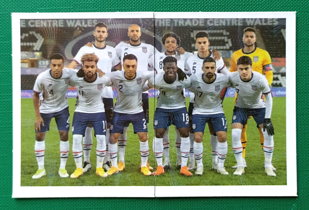 2022 SC Qatar World Cup FIFA #114-115 UNITED STATES SOCCER TEAM