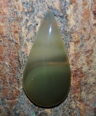Einzigartiger Atemberaubender Achat Träne Cabachon - 32,65ct - Anhänger Edelstein Kristall