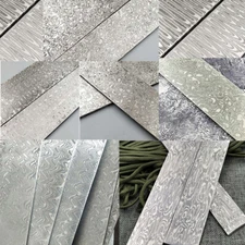 Hand Forged DAMASCUS STEEL Billet Bar For Knife Making 150mm