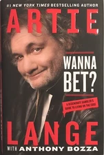 Artie Lange from The Howard Stern Show Autographed Book "Wanna Bet” w/ JSA COA