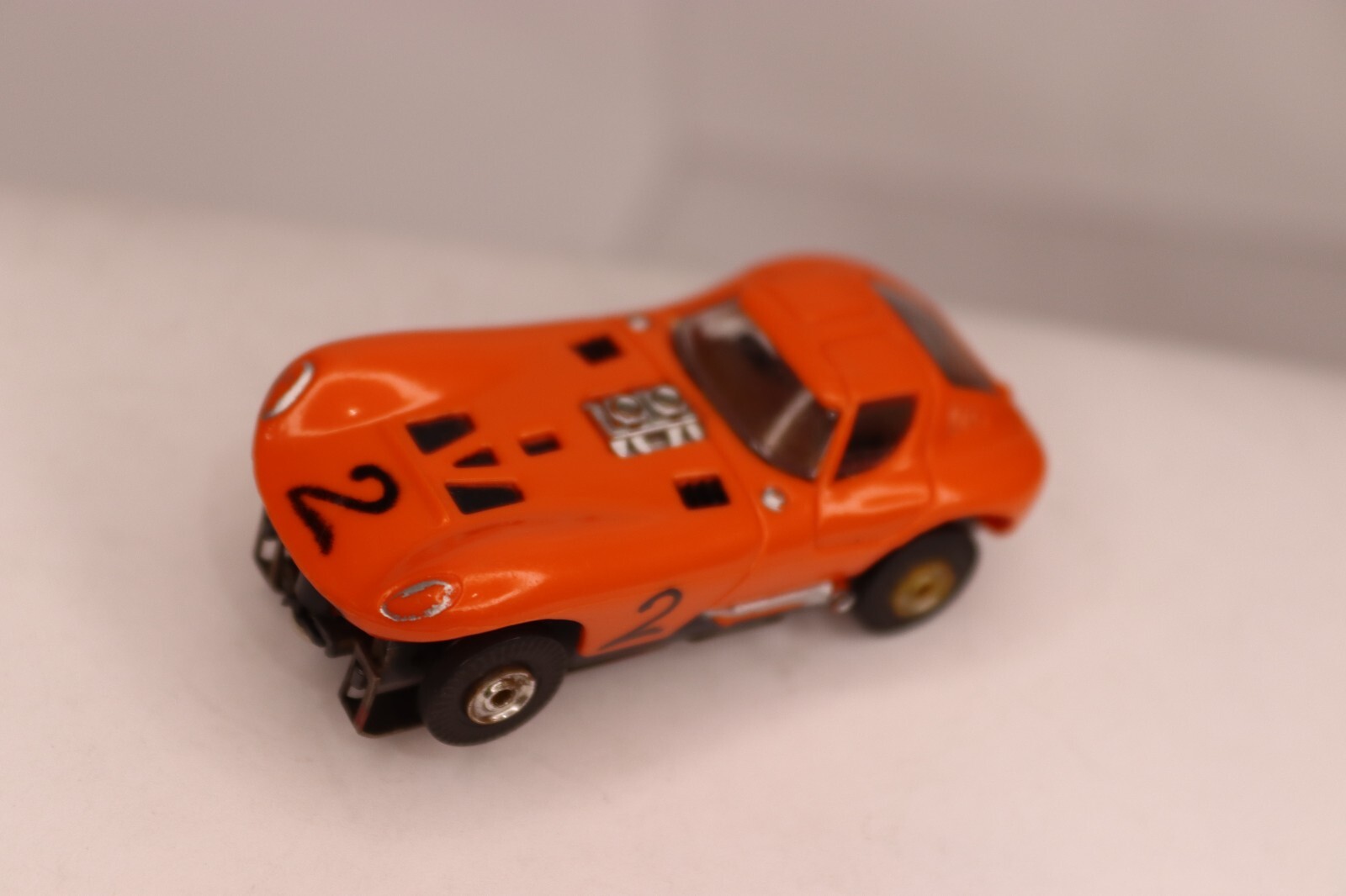 LOT 154 of 260 SLOT CAR AUCTION! AURORA T JET ORANGE CHEETAH eBay