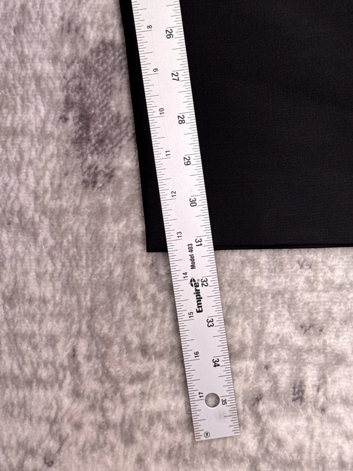 Nuovi pantaloni Acne Studios 52 US XL da uomo neri in misto lana pantaloni tuta larghi