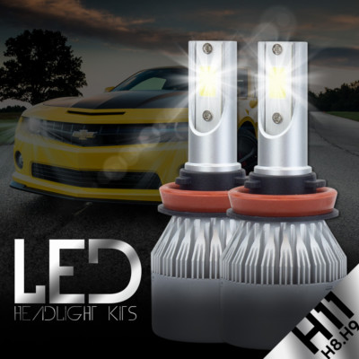JDM ASTAR 2Pcs H11 H8 8000LM CSP LED Fog Lamp Kit Light Bulbs 6500K Xenon White | Drive