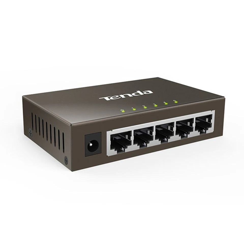 5-Port 10/100/1000Mbps Gigabit Ethernet LAN Network Desktop Switch PC Laptop - Image 2 of 4