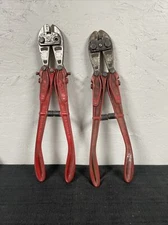 LOT OF 2 HK PORTER NO. 0 18" BOLT CUTTERS BOSTON MASS - MADE IN USA