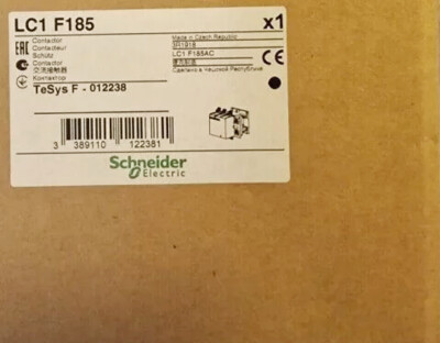 1pcs New Schneider Electric LC1F185 / LC1 F185 Contactor 3P Fast Shipping